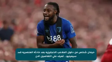 حرمان شخص من دخول الملاعب الإنجليزية بعد حادثة العنصرية ضد سيمينيو.. تعرف على التفاصيل الآن